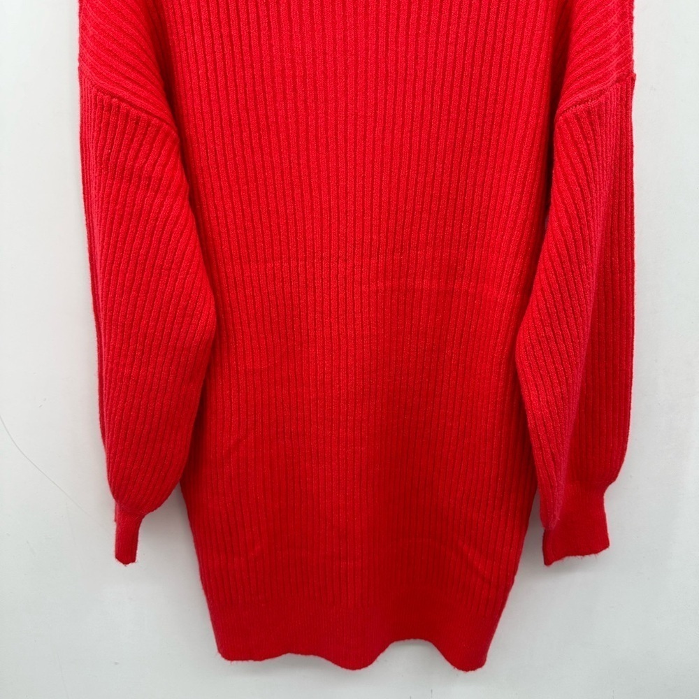 Anthropologie Red Midi Dress - Picture 14 of 15